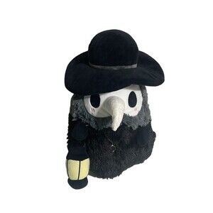 Squishable Mini Plague Doctor 10" Plush Stuffed Toy Glow Lantern Black 2021